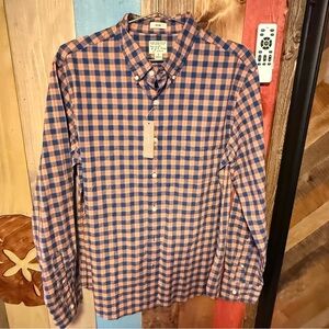 J.Crew Slim Fit Secret Wash Plaid Shirt – Size L (NWT) 👔✨​